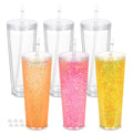 24 oz Snow Globe Tumbler